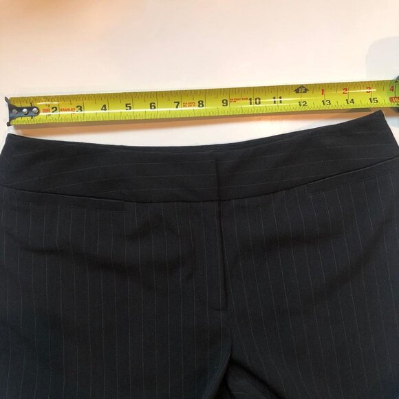 rafaella, Black with Grey pinstripe, dressy, straight leg pants, Sz: 8, NWT - Picture 9 of 12